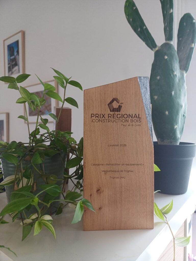 Médiathèque Trignac Prix Régional de la Construction Bois Médiathèque Trignac Prix Régional de la Construction Bois